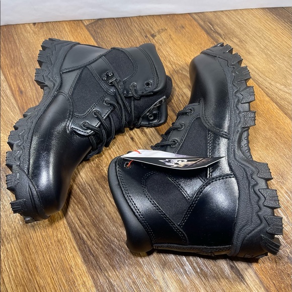 Rocky Black Combat & Moto Boots - Picture 4 of 7